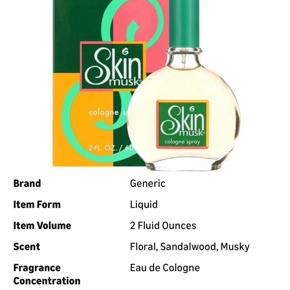 Cologne Spray for Women - Skin Musk - Picture 2 of 2